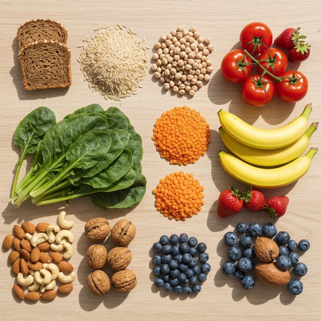 Various nutrient categories